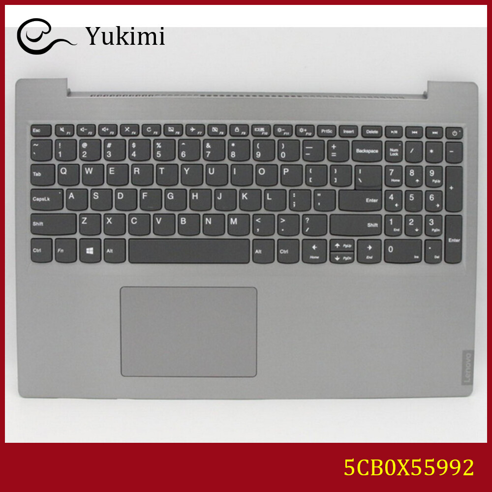 5CB0X55992 FOR Lenovo Ideapad L3-15IML05 Grey C Shell Palmrest Keyboard Touch