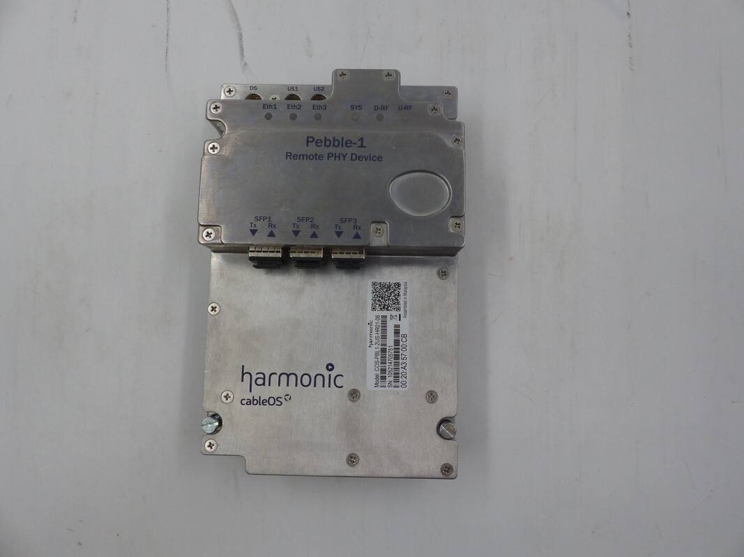HARMONIC COS-PBL1-2US-HR01-06 CABLEOS PEBBLE-1 REMOTE DAA DEVICE
