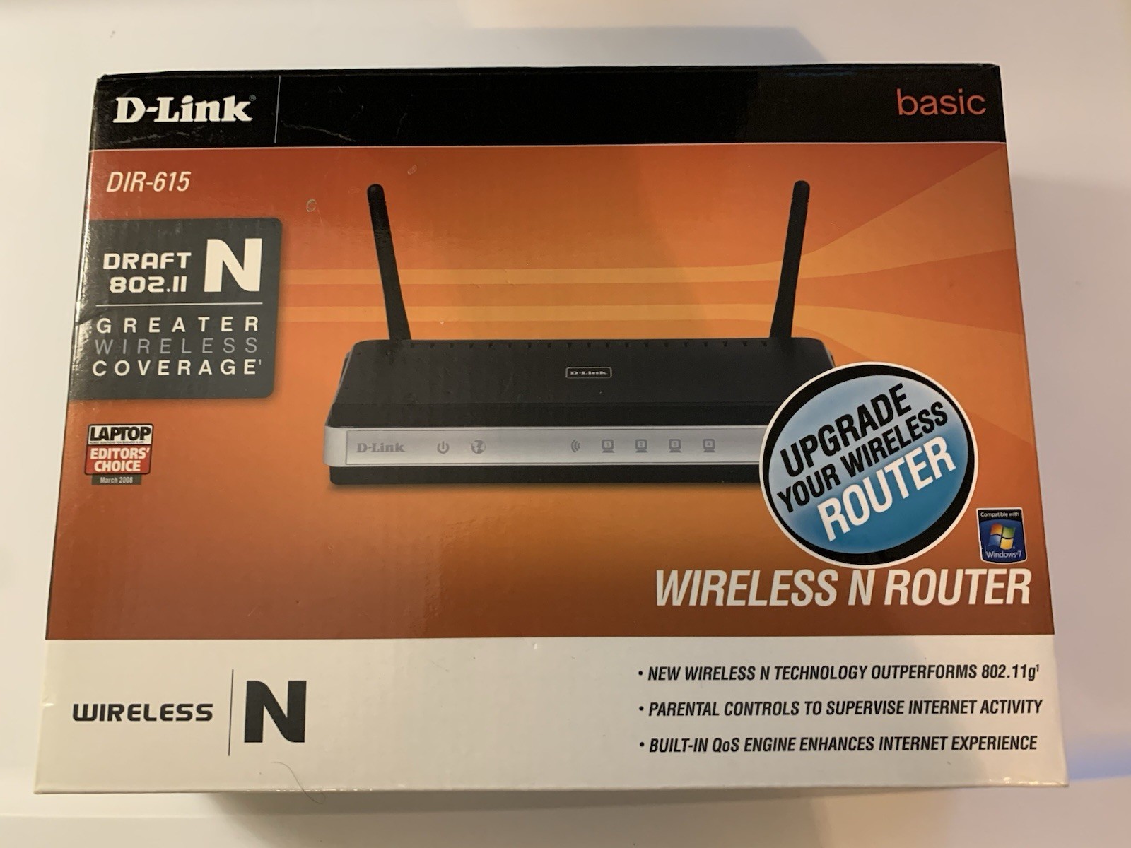 D-Link - Wireless N Router Model #DIR-615