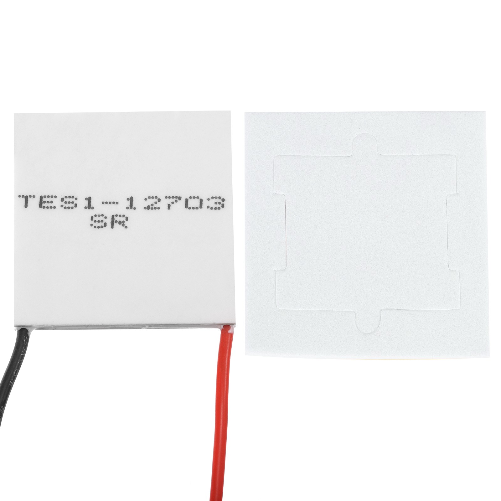 TES1-12703 Semiconductor Refrigeration Tablets 15.8V 3A 25.5W Heatsink 30x30mm