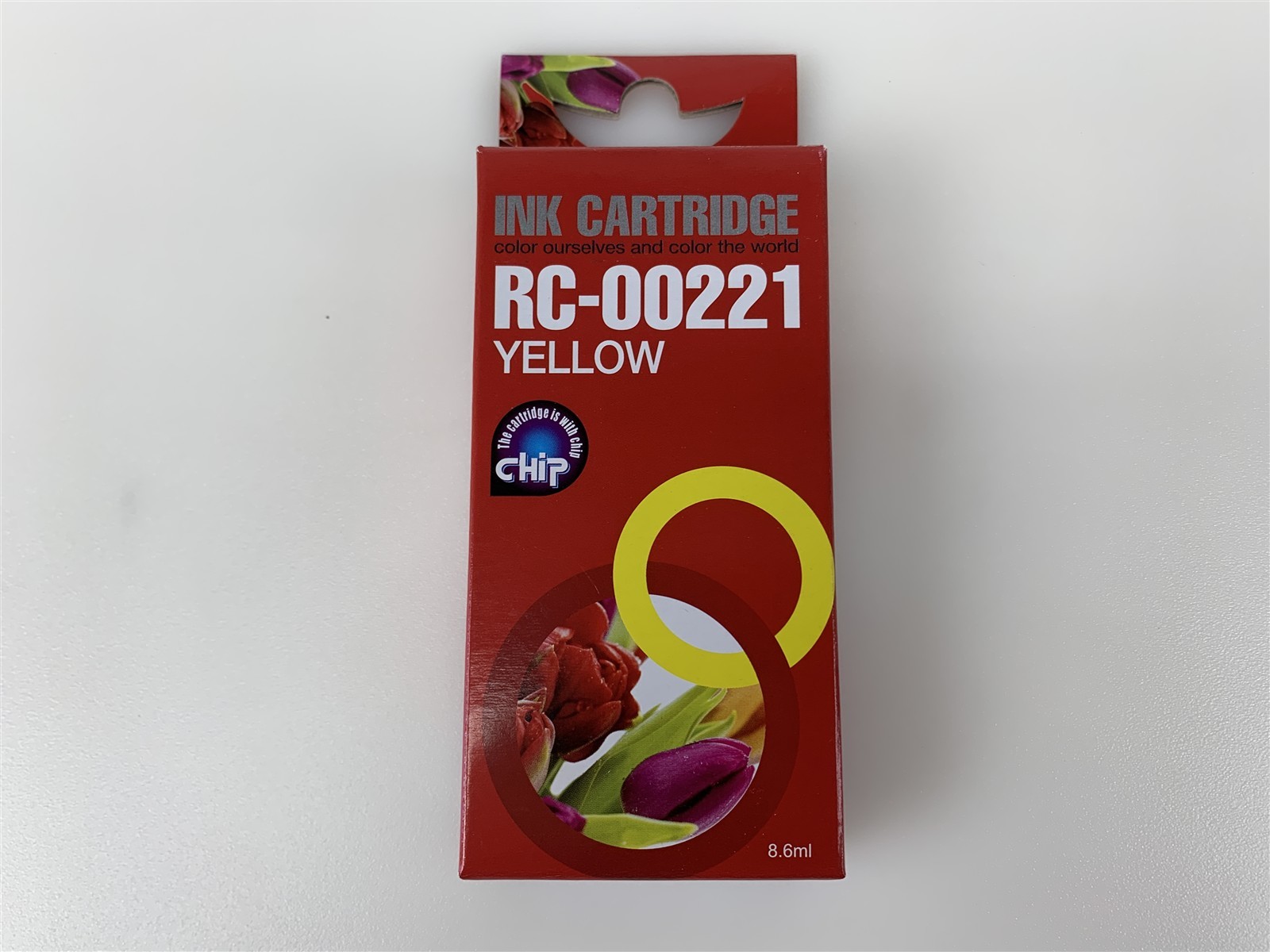 Ink Cartridge RC-00221Y Yellow Ink