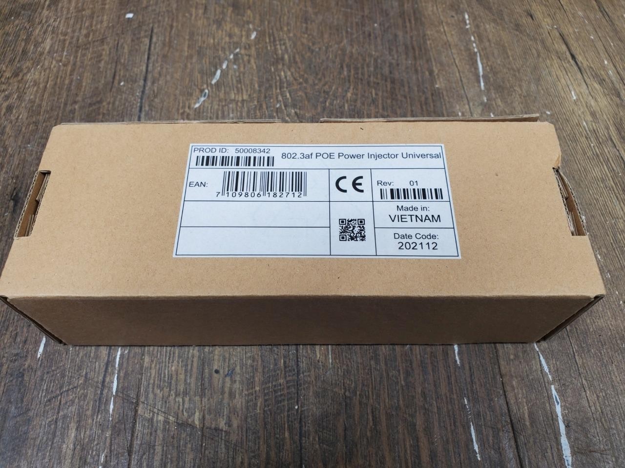 ♻ Lot 5- Phihong POE15M-1AF Gigabit POE Power Over Ethernet Injector 56V 15.4W ♻