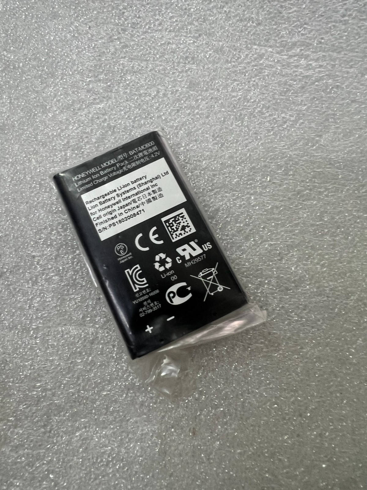 New BAT-MOB00 Battery for Honeywell SL22 SL42 SL62 3.7V 1150mAH