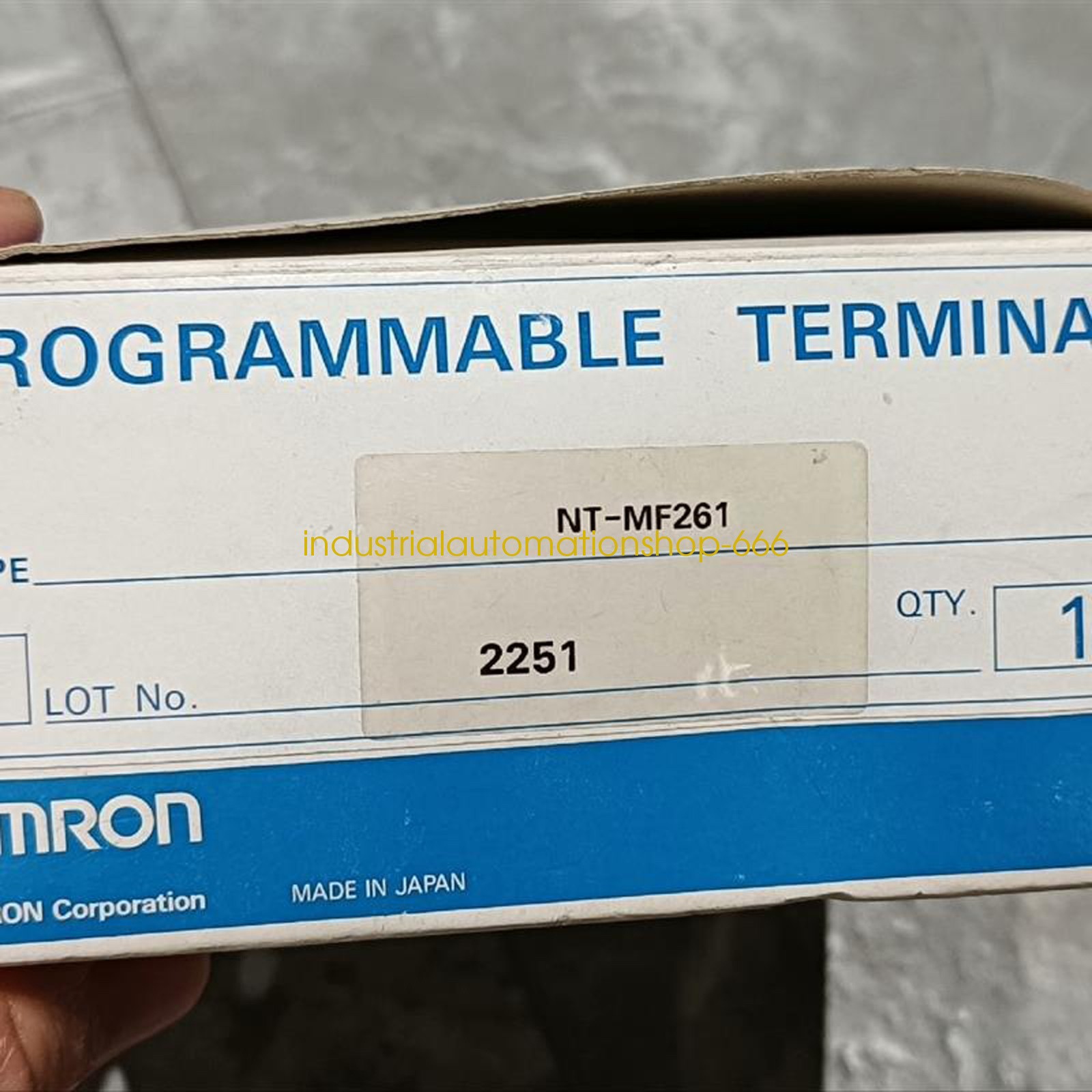 1PC NEW Omron Programmable Terminal NT-MF261 Via DHL or FedEX