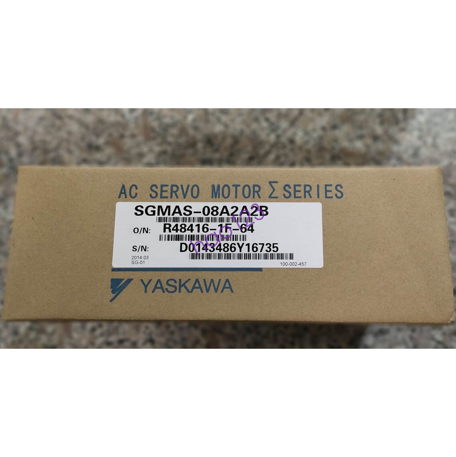 1pc new YASKAWA SGMAS-08A2A2B servo motor in box Fast Shipping DHL/FedEx