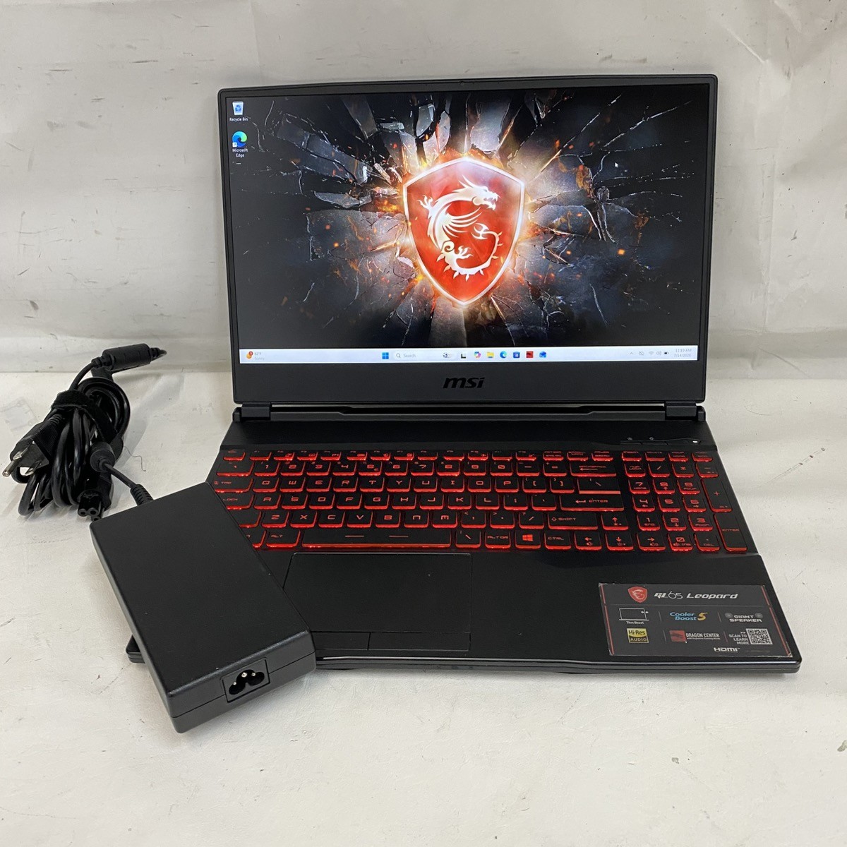 MSI LEOPARD GL65 15.6" I2.36GHZ 16GB RAM 1TB SSD MS-16U7 (CMP127530)