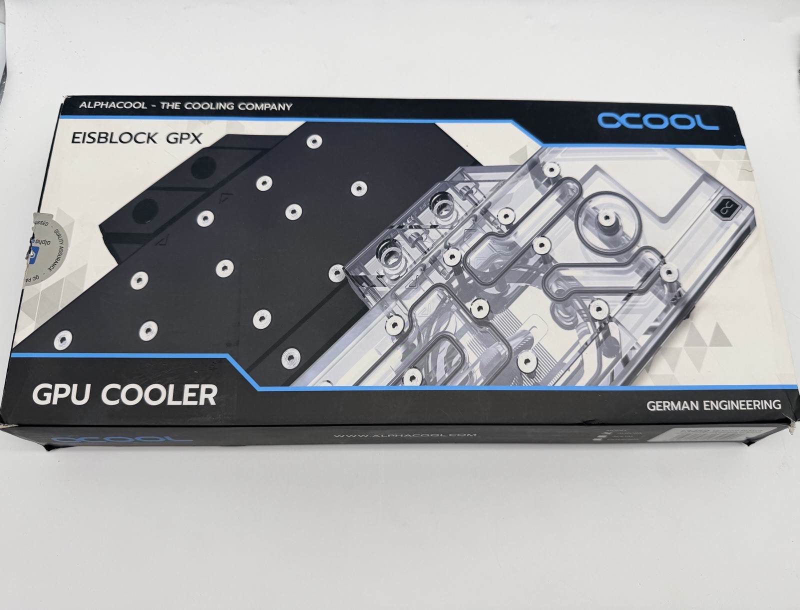 Alphacool Eisblock Aurora Acryl GPX-N RTX 4090 Suprim with Backplate 13459 GPU