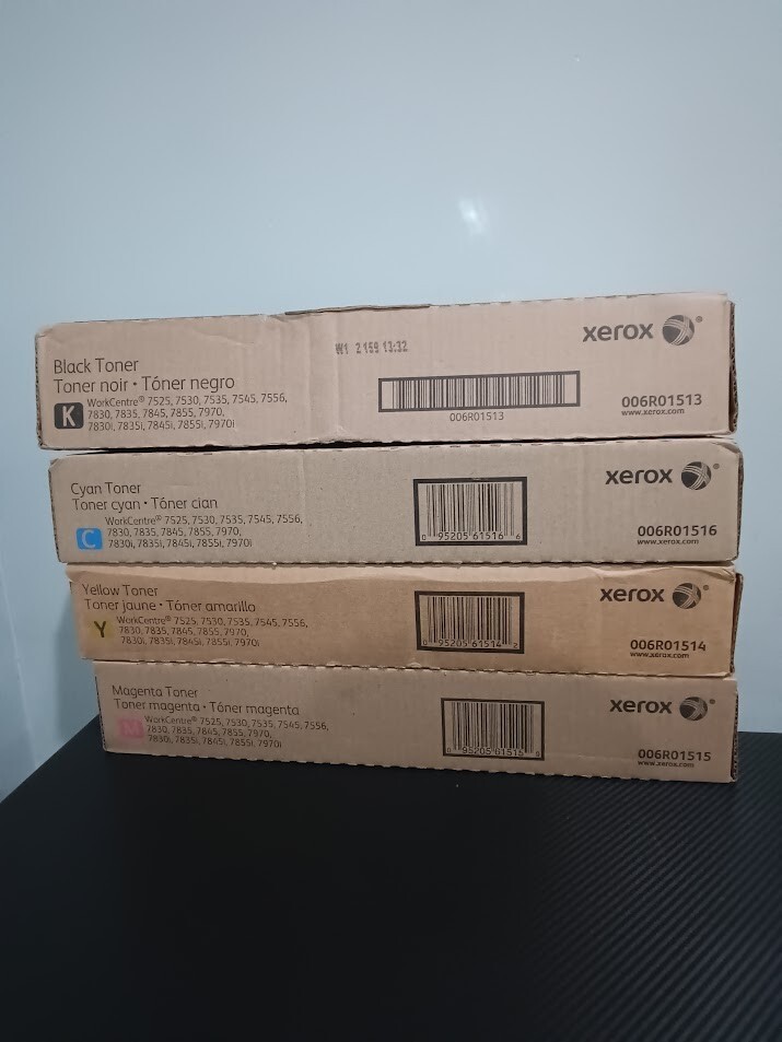 Xerox WorkCentre 7830 / 7556 / 7855 / C8055 Toner Set CMYK