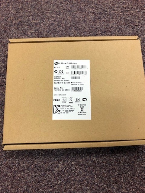 New Genuine HP ZBook 15 G5 G6 15.4V 90Wh Battery L05766-850/4ME79AA