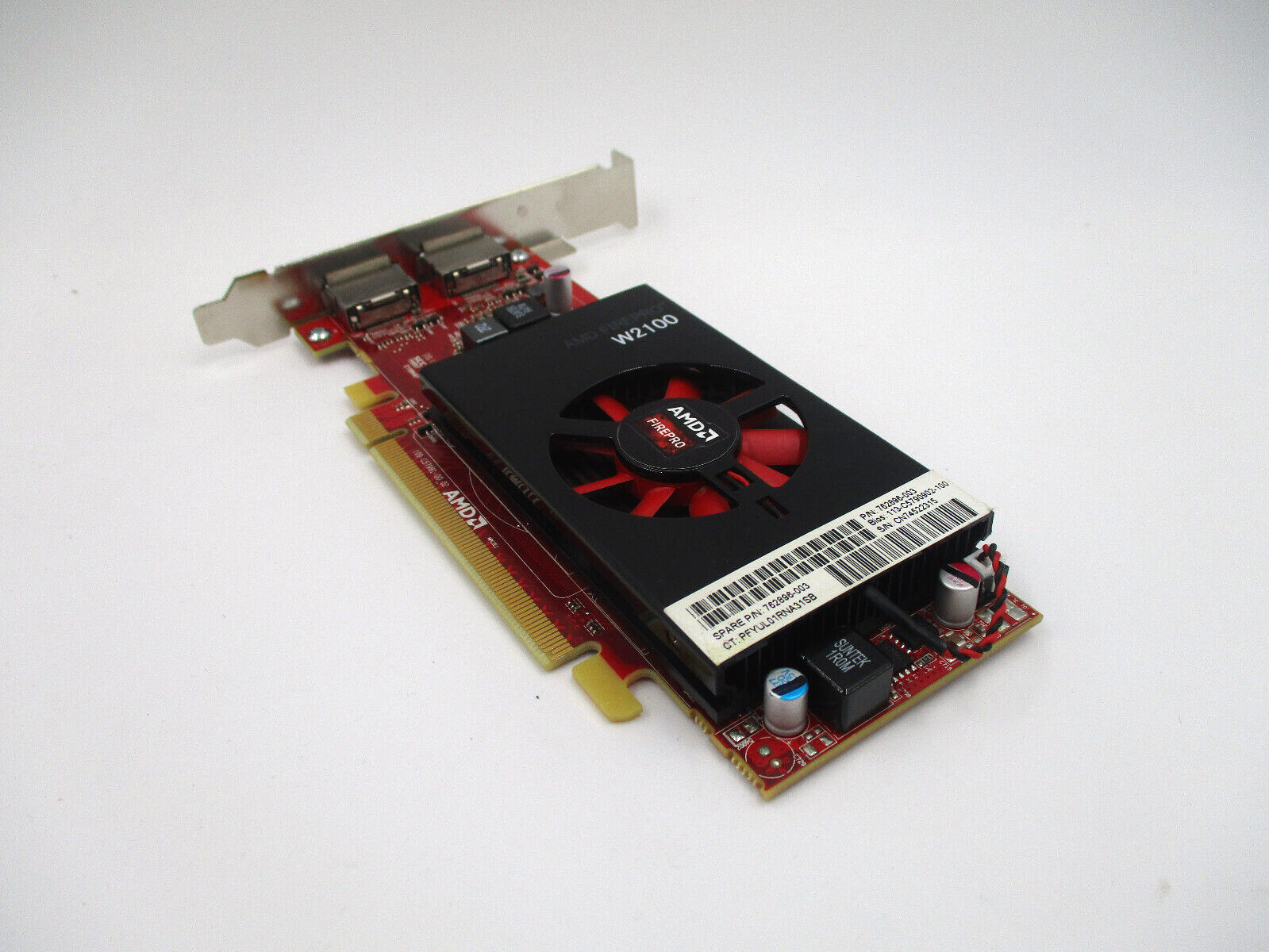 HP AMD FirePro W2100 2GB DDR3 2xDP PCIe x16 Graphic Card P/N: 762896-003 Tested