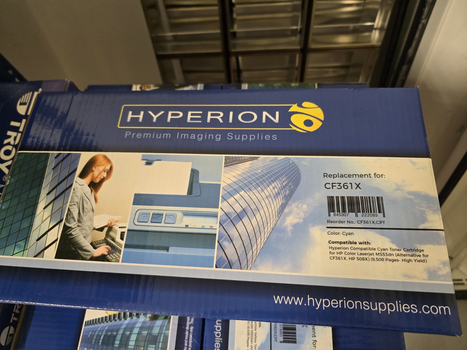 Hyperion Premium Imaging Supplies High Yield Cyan - Replacement CF361X