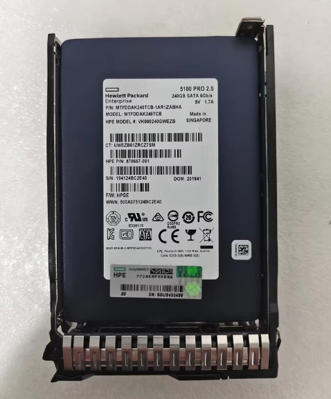 FOR HPE P18481-001 P18420-B21 240GB SATA 6G RI 2.5" SFF SC MV SSD NEW F/S