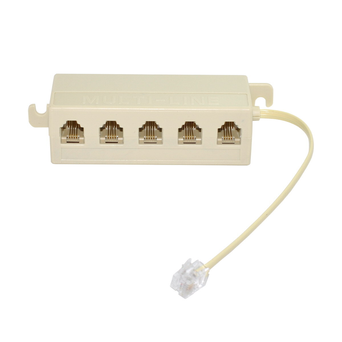 CY RJ11 Telephone Modular Jack Line Splitter Five Way Outlet 6P4C adapter Hub