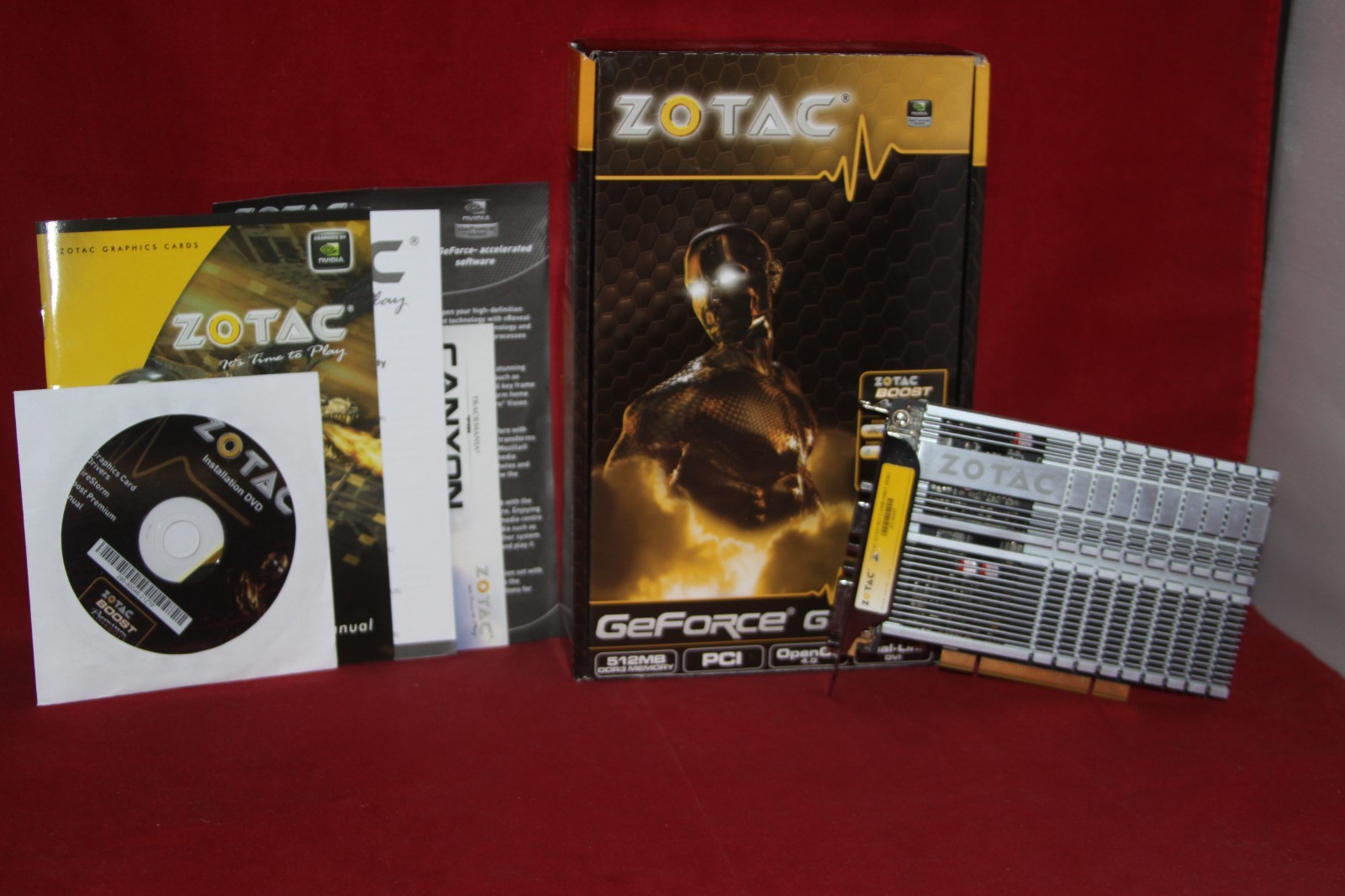 Zotac NVIDIA GeForce GT430, 512MB 64BIT DDR3, PCI Graphics Card. (ZT-40605)