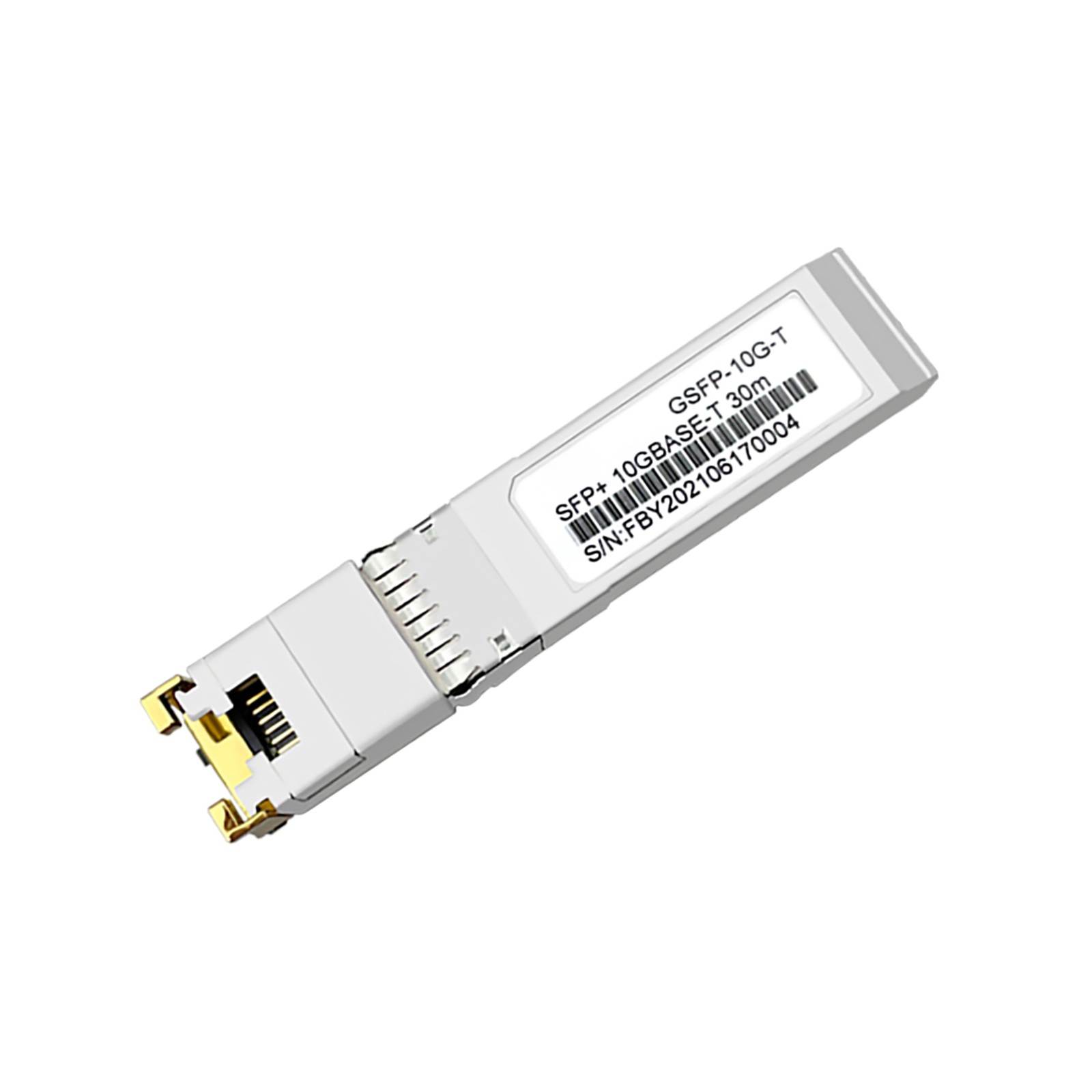 1Pcs 10GBase-T SFP+ to RJ45 Copper Ethernet Modular Part Fit For Cisco Switches