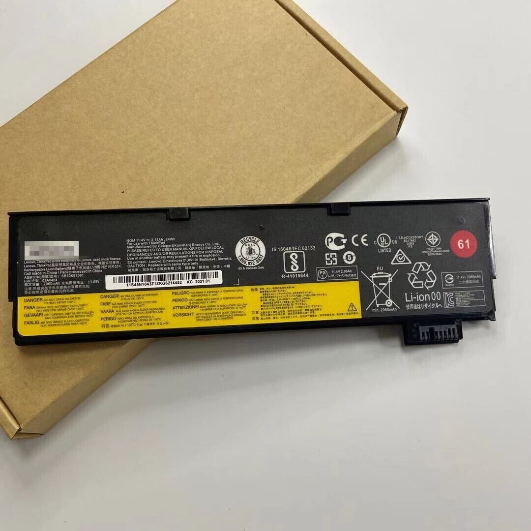 Genuine 01AV423 01AV425 01AV426 Battery For Thinkpad T470 T480 T570 P51S P52S