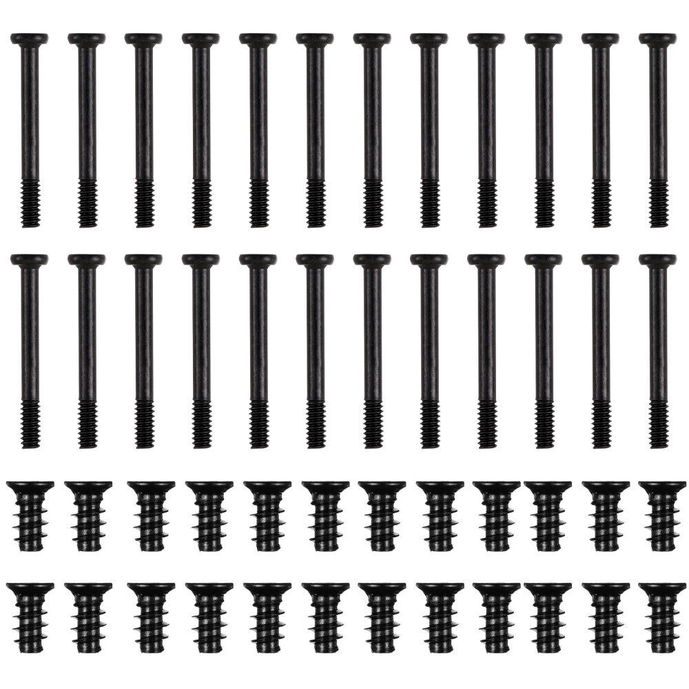 60pcs Screw for Case Fan Hardware Computer Accessory Screws Cooling Mount
