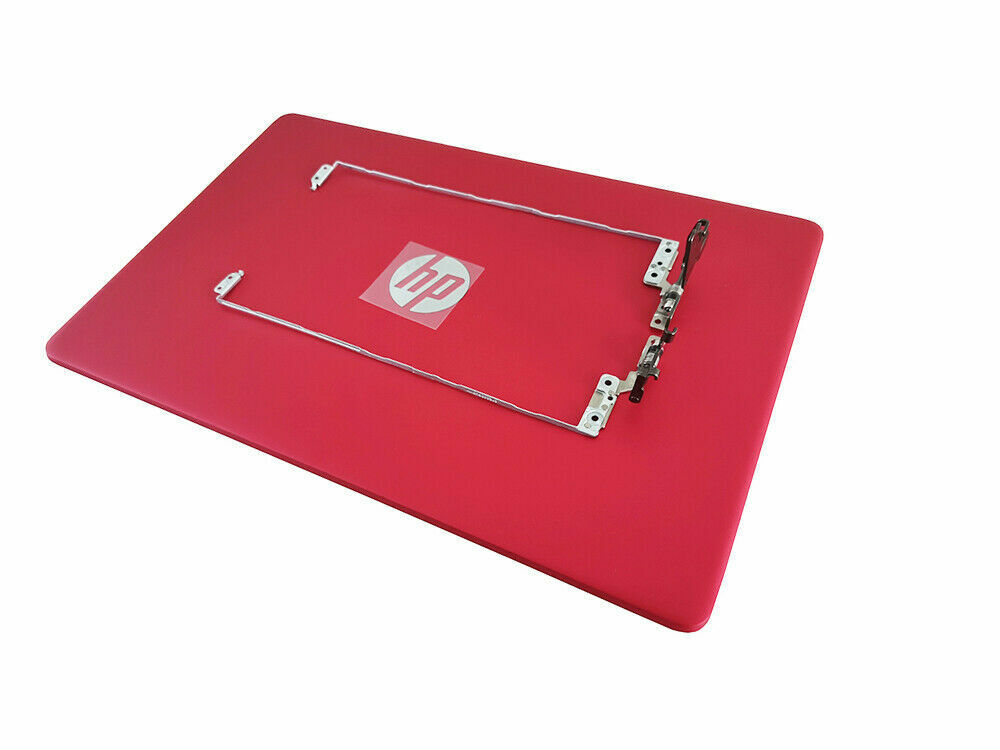 HP 15-dw0000 15-dw1000 15-dw0xxx 15-dw1xxx LCD Back Cover (Red) + Hinges 