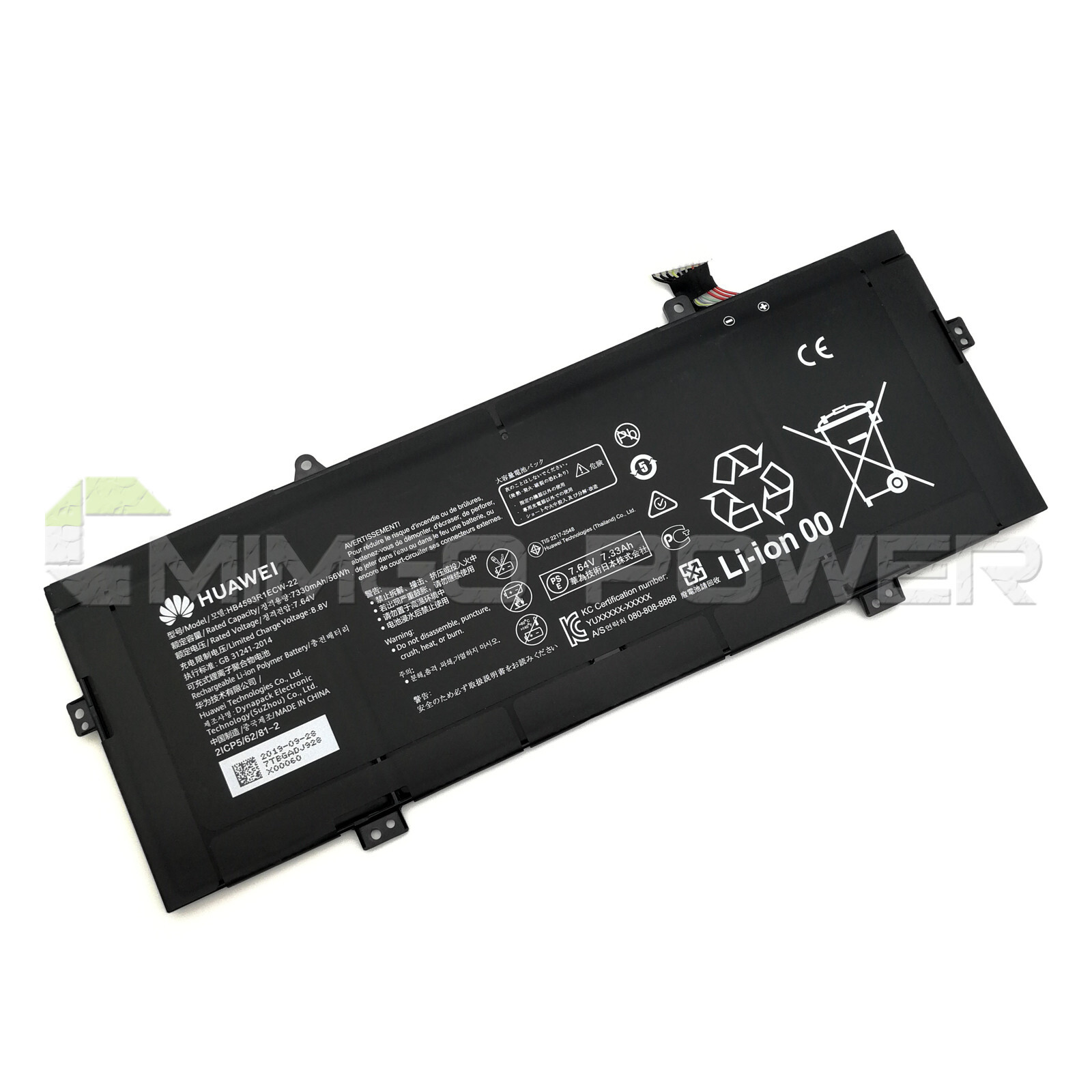 New Genuine HB4593R1ECW-22A Laptop Battery for Huawei MateBook14 2020 KLVL-WFH9