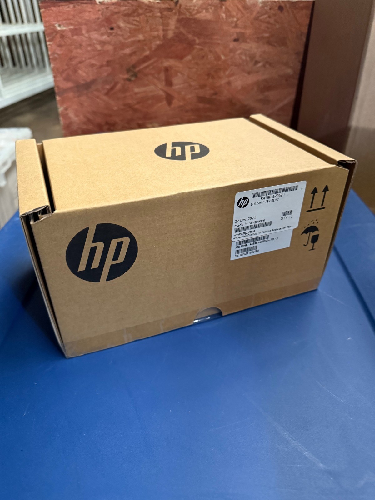 NEW SEALED HP K4T88-67052 Sol Shutter Service