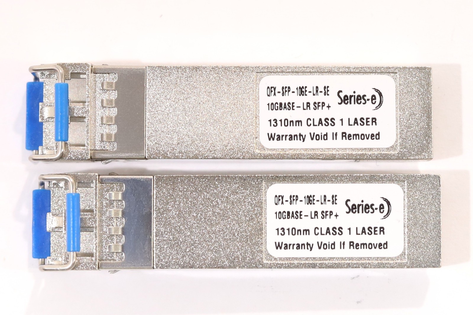 Lot of 2 Juniper 10GbE SFP+ 1310nm Duplex LC Transceiver P/N: QFX-SFP-10GE-LR-SE