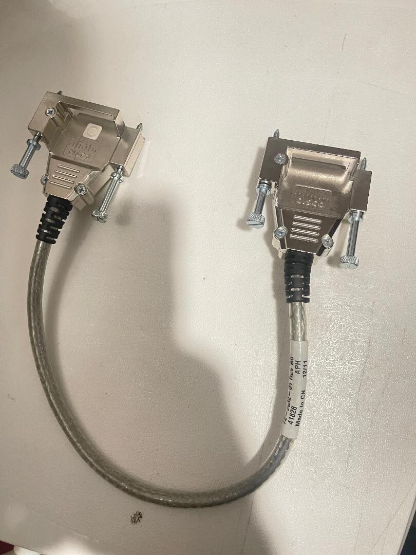 USED 20" CISCO POWER STACK CABLE 72-2632-01 REV BO* 41826 APH 12/11(DR10)