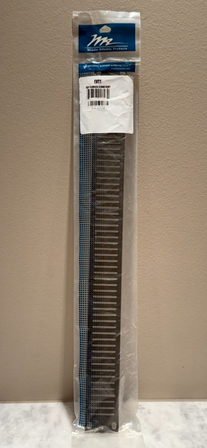 Middle Atlantic Products EVT1 1SP Flanged Econo Vent