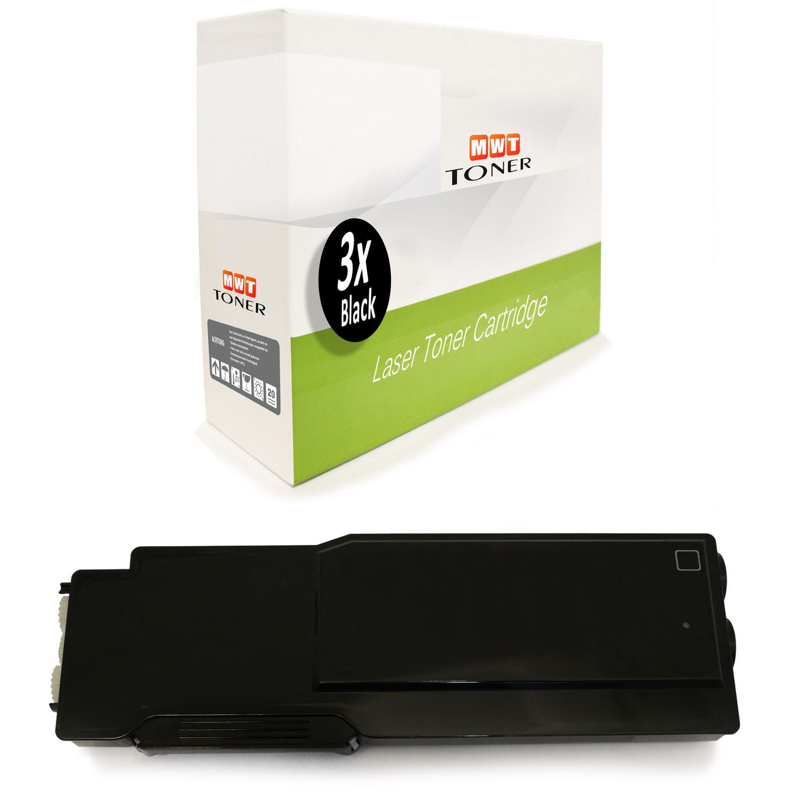 3X Toner BLACK XXL For Dell C-3760-N C-3765-DN C-3760-DN