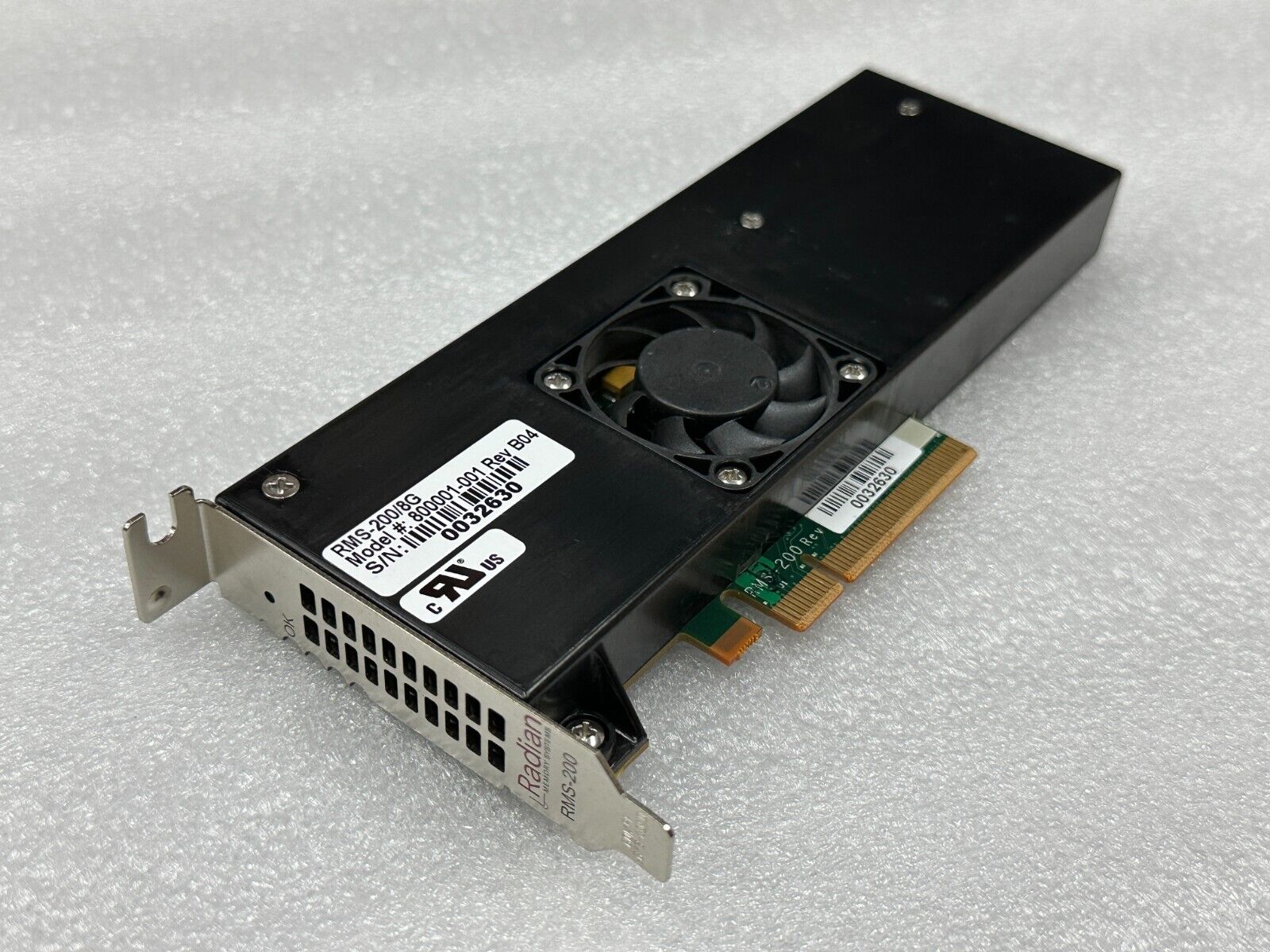 RADIAN RMS-200/8G PCIe NVRAM ACCELERATOR CARD  800001-001 REV B04