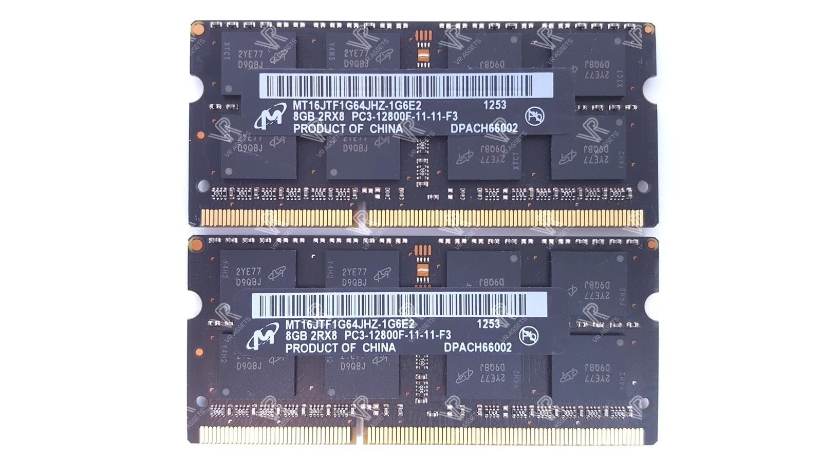 Micron iMAC A1419 2012 27" 16GB (2 X 8GB) PC3-12800F Memory MT16JTF1G64JHZ-1G6E2