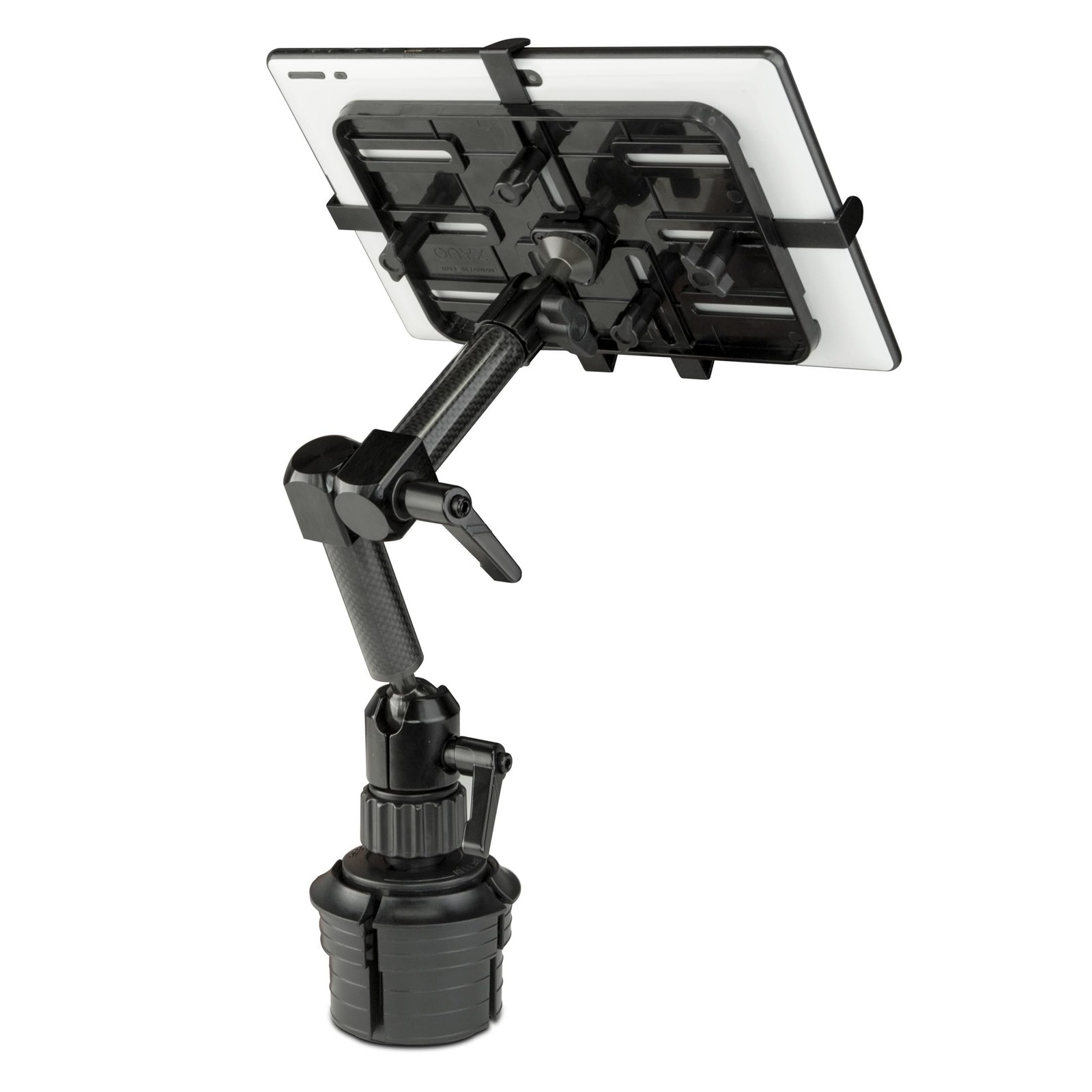 Mount-It Carbon Fiber Cup Holder Tablet Mount Tablet Holder for Car Truck SU...
