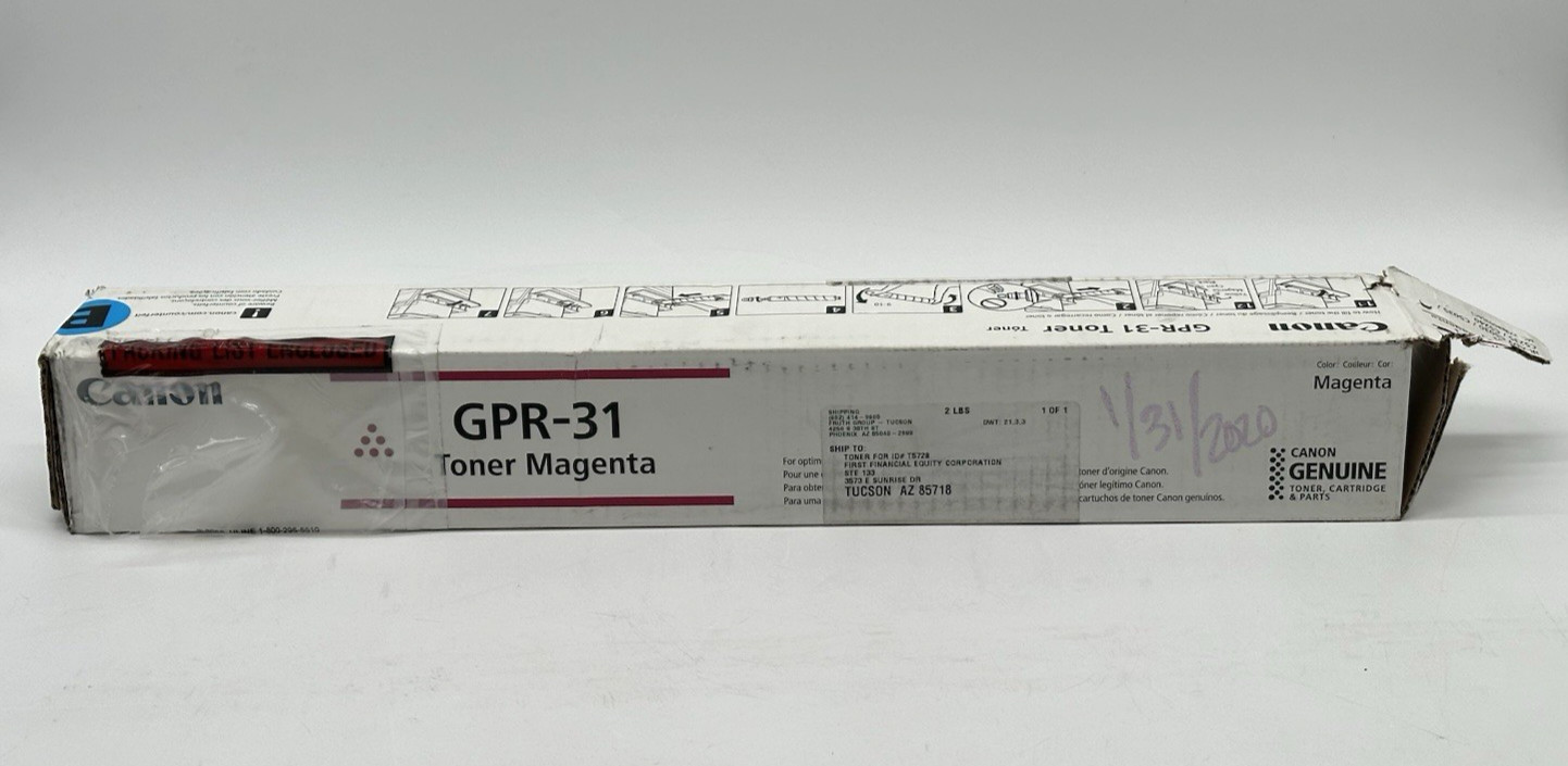Canon GPR-31 (2798B003AC) Magenta Toner Cartridge