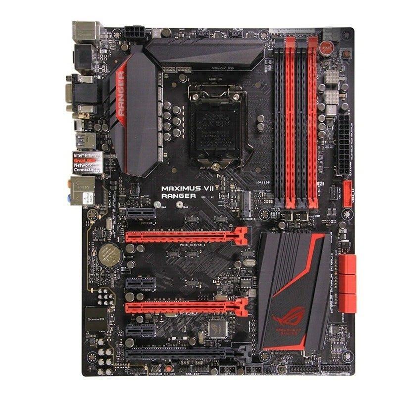 ASUS ROG MAXIMUS VII RANGER LGA 1150 Motherboard ATX DDR3 USB 3.0 SATA HDMI VGA
