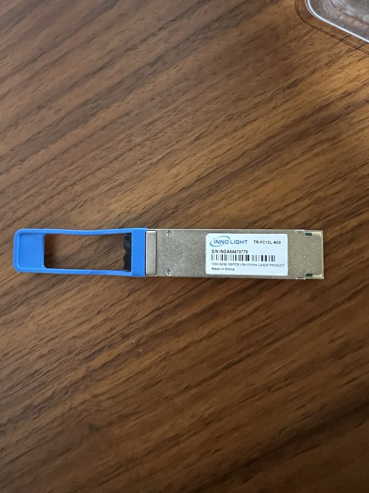 innolight 100G BASE QSFP28 LR4 1310nm Transceiver Module TR-FC13L-N00