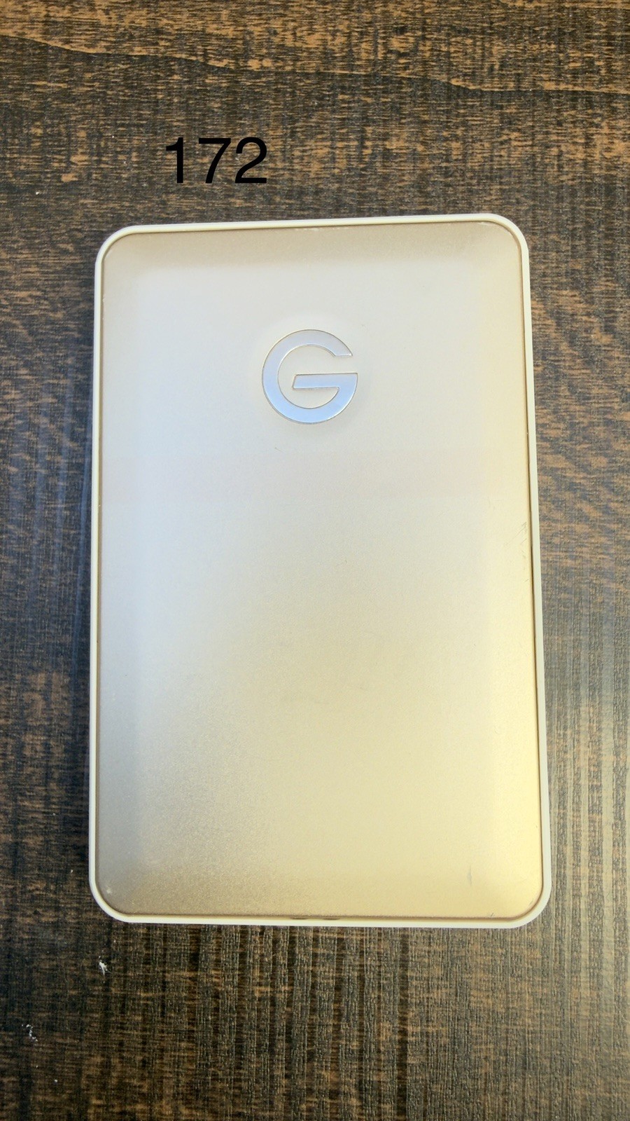 G-Technology 1TB G-DRIVE mobile USB-C  health 100%, usage 4 days + Cable