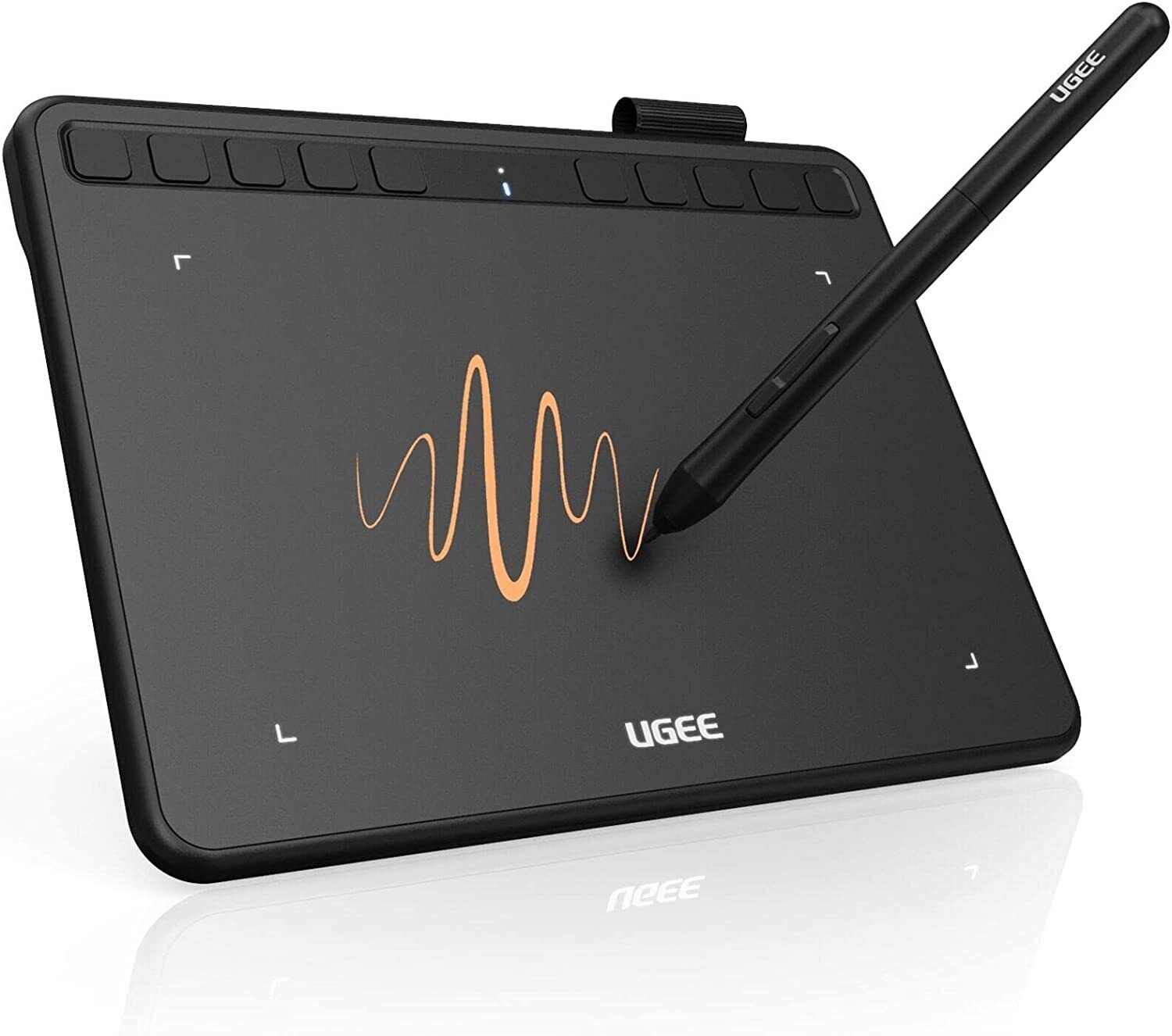 Drawing Tablet, UGEE Computer Graphics Tablets with 10 Hot Keys, 6.5x4 inch OSU