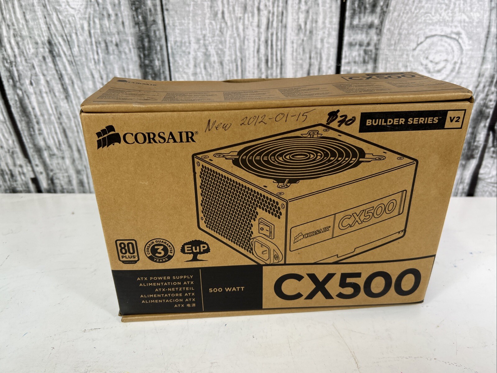 Corsair CX500 ATX Power Supply 500 Watt Builder Series V2