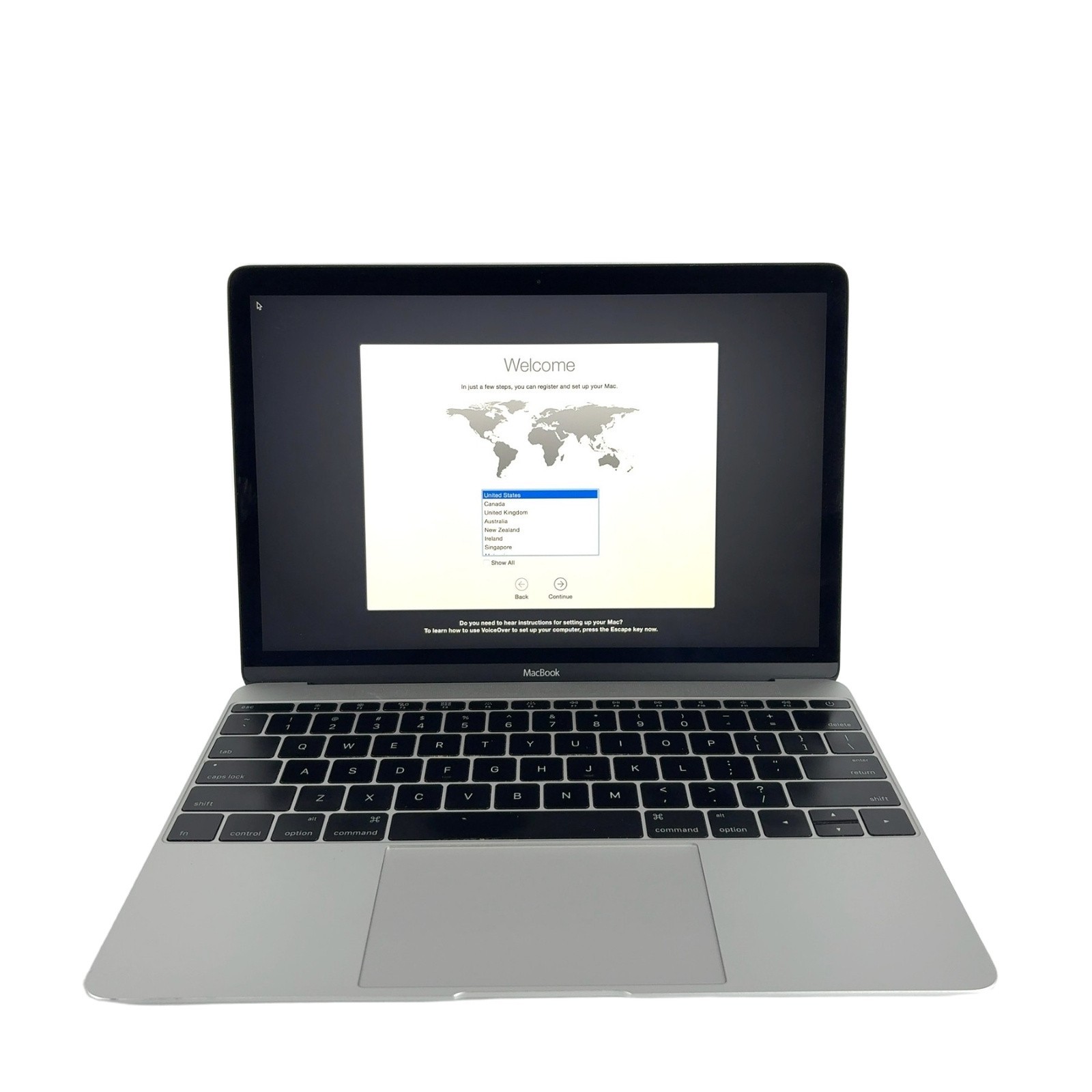2015 MacBook A1534 12" 1.3GHz Core M 8GB RAM 500GB SSD macOS Catalina 10.15