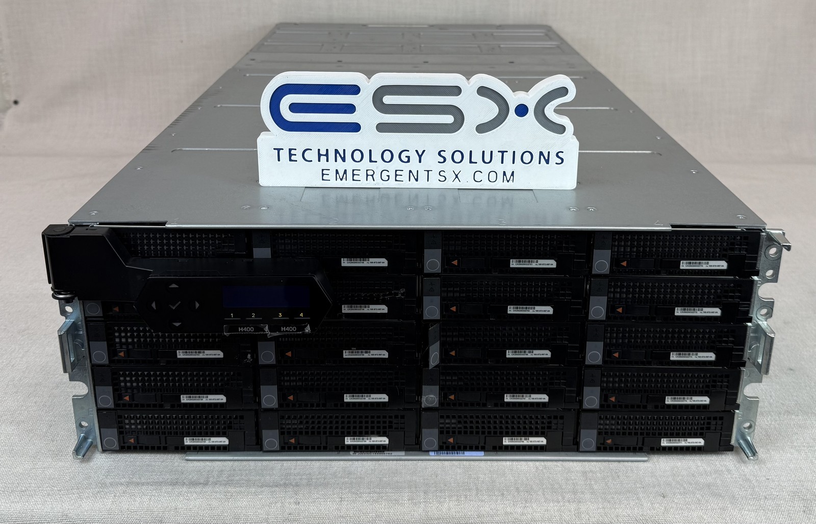 Dell EMC Isilon H400 array | Includes 3 nodes | Bezel & Rails