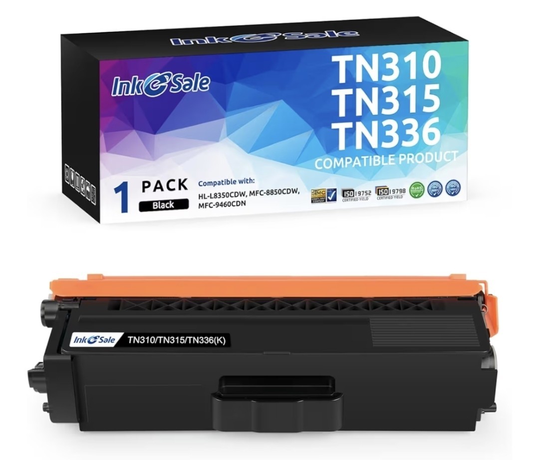 Ink E-Sale Compatible Toner Cartridge Replacement for Brother TN336 TN315 TN310