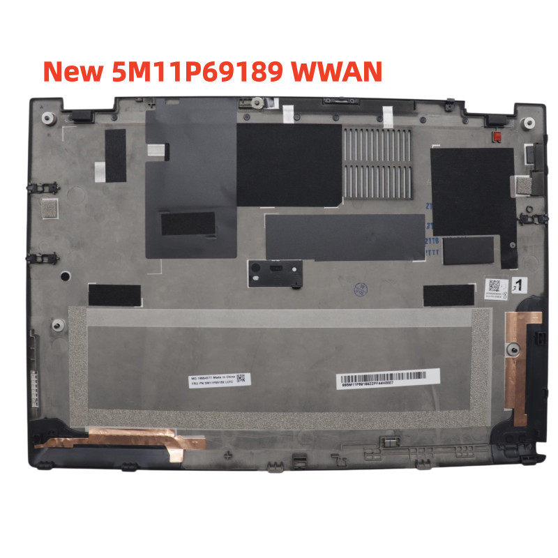 For Lenovo Thinkpad X13 2-in-1 Gen 5 (Type 21LW, 21LX) Laptop Bottom Base Cover