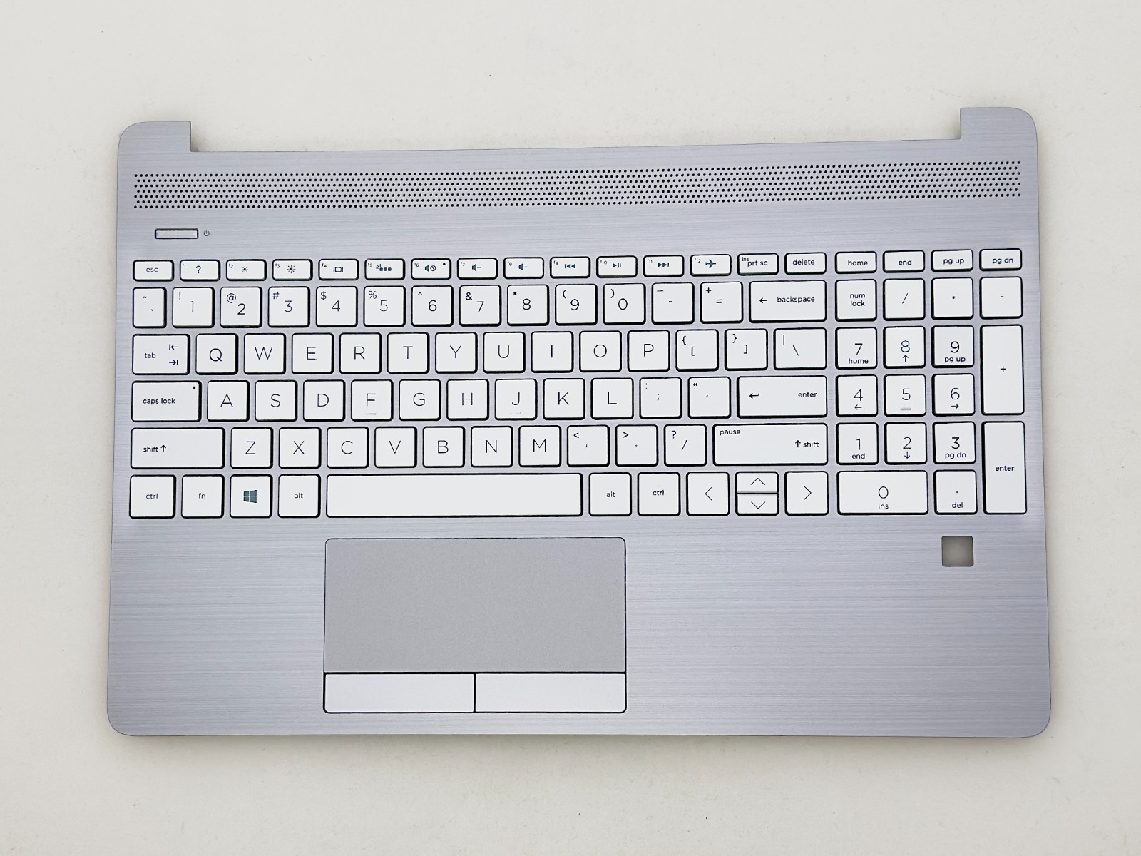 New HP 15-DW 15S-DU 15T-DW300 Palmrest w/Backlit Keyboard Touchpad L52154-001
