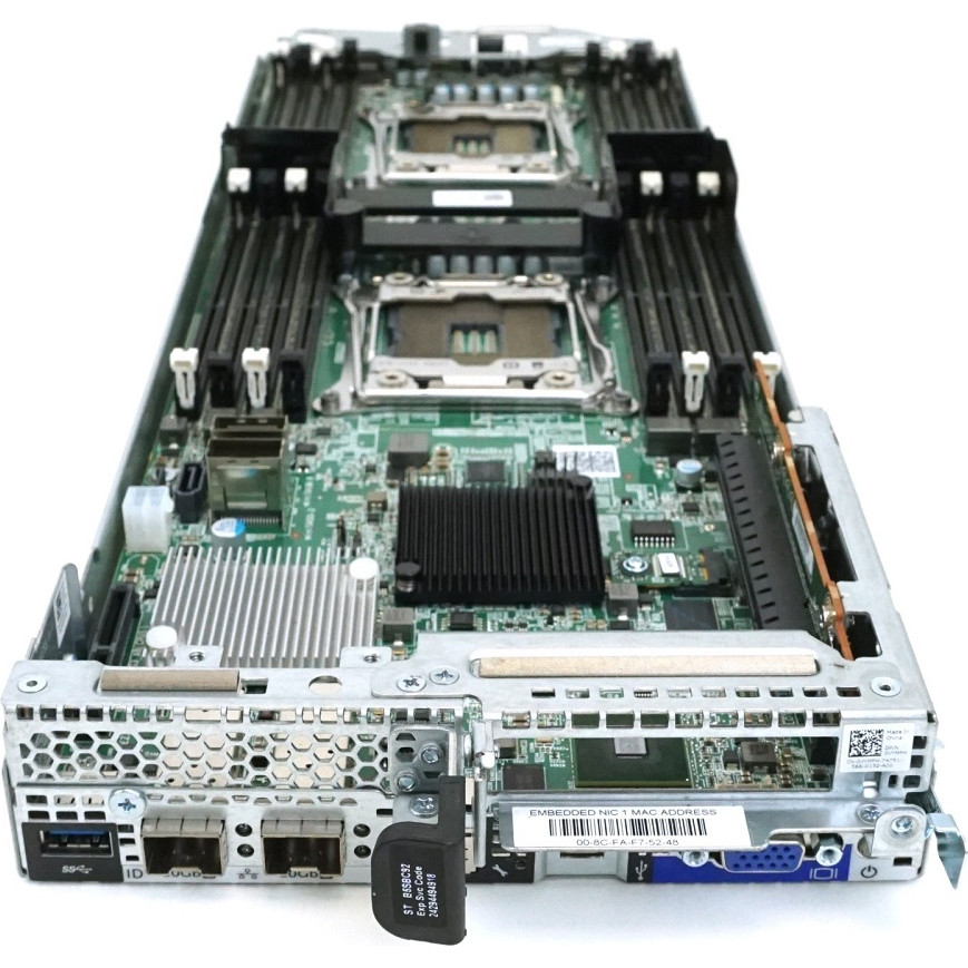 Dell PowerEdge C6320 Node barebone with board and 2x Heatsinks