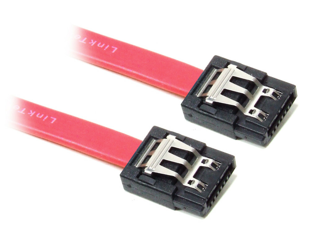 2x 50cm Serial ATA Cable w/ Lock SATA Hard Drive Cable E92245-001 BIZLINK 11 31