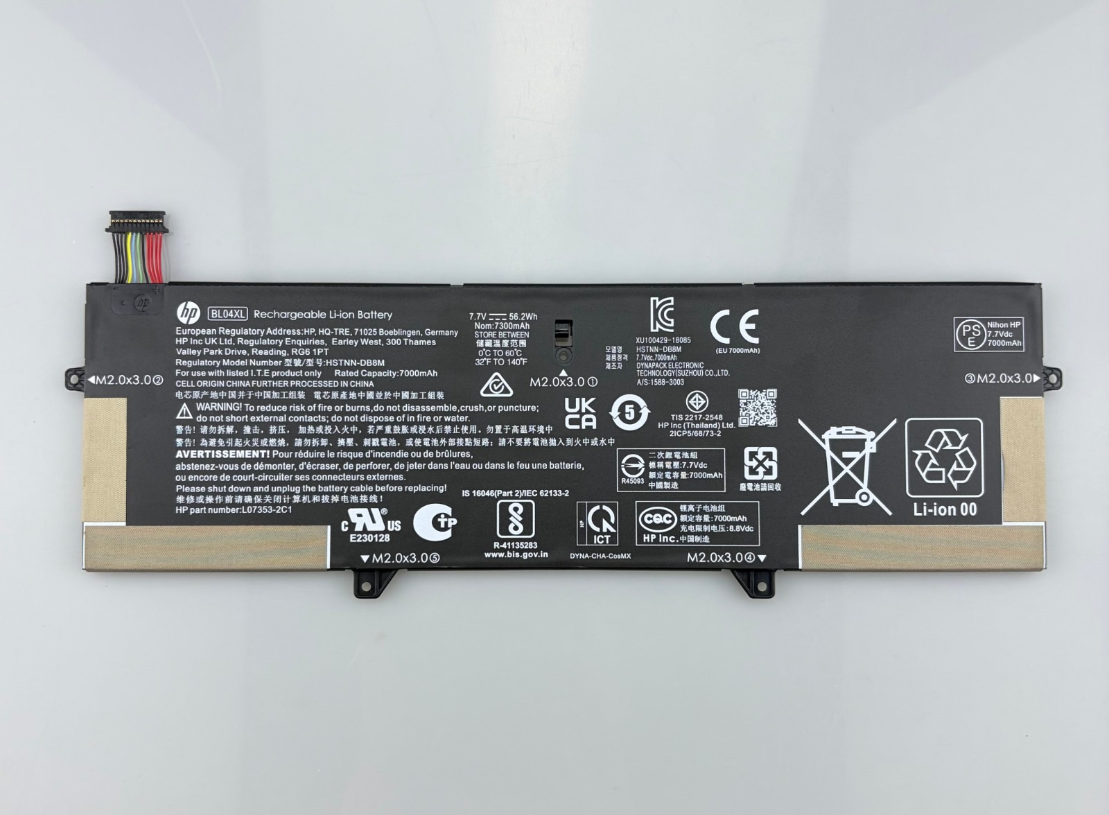 Genuine NEW BL04XL Battery HP EliteBook x360 1040 G5 G6 HSTNN-UB7N L07041-855 US
