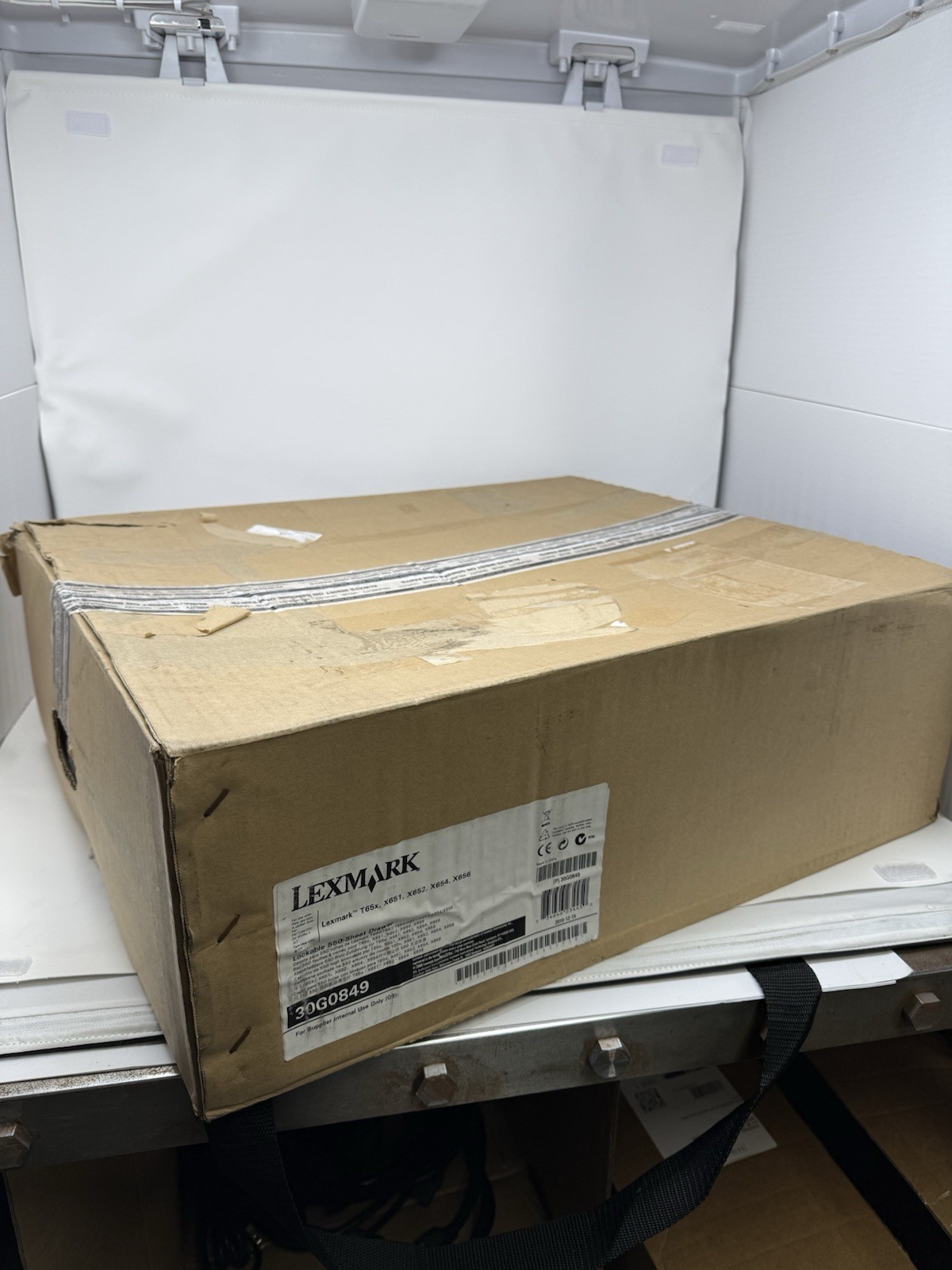 Lexmark 30G0849 550 Sheet Tray Drawer T650 T652 T654 X651 X656 OEM New