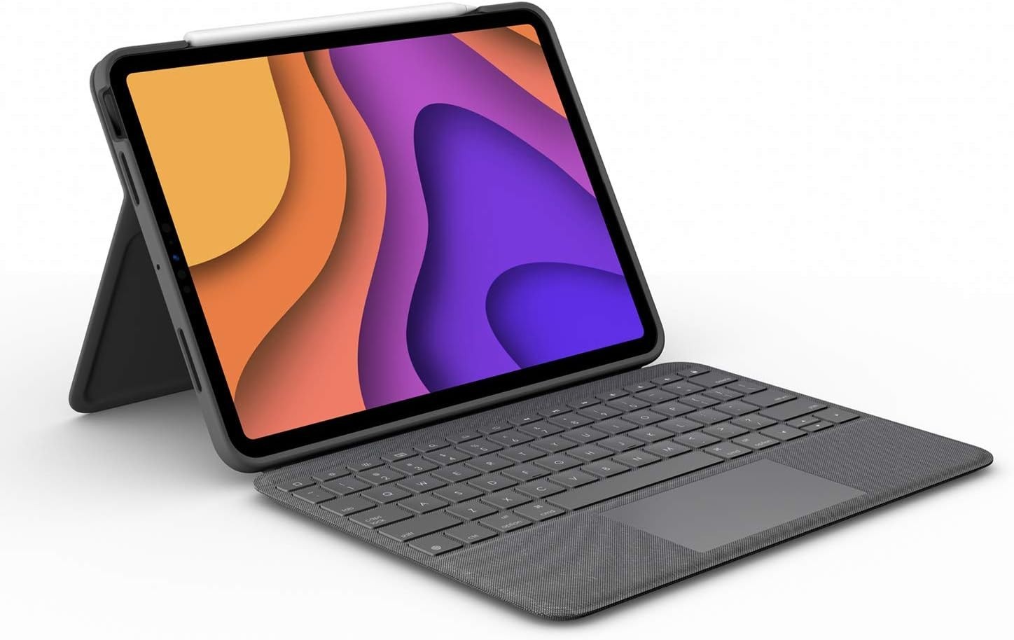 Logitech Flip Folio Keyboard Case for 11" iPad Air – Graphite, Smart Connector