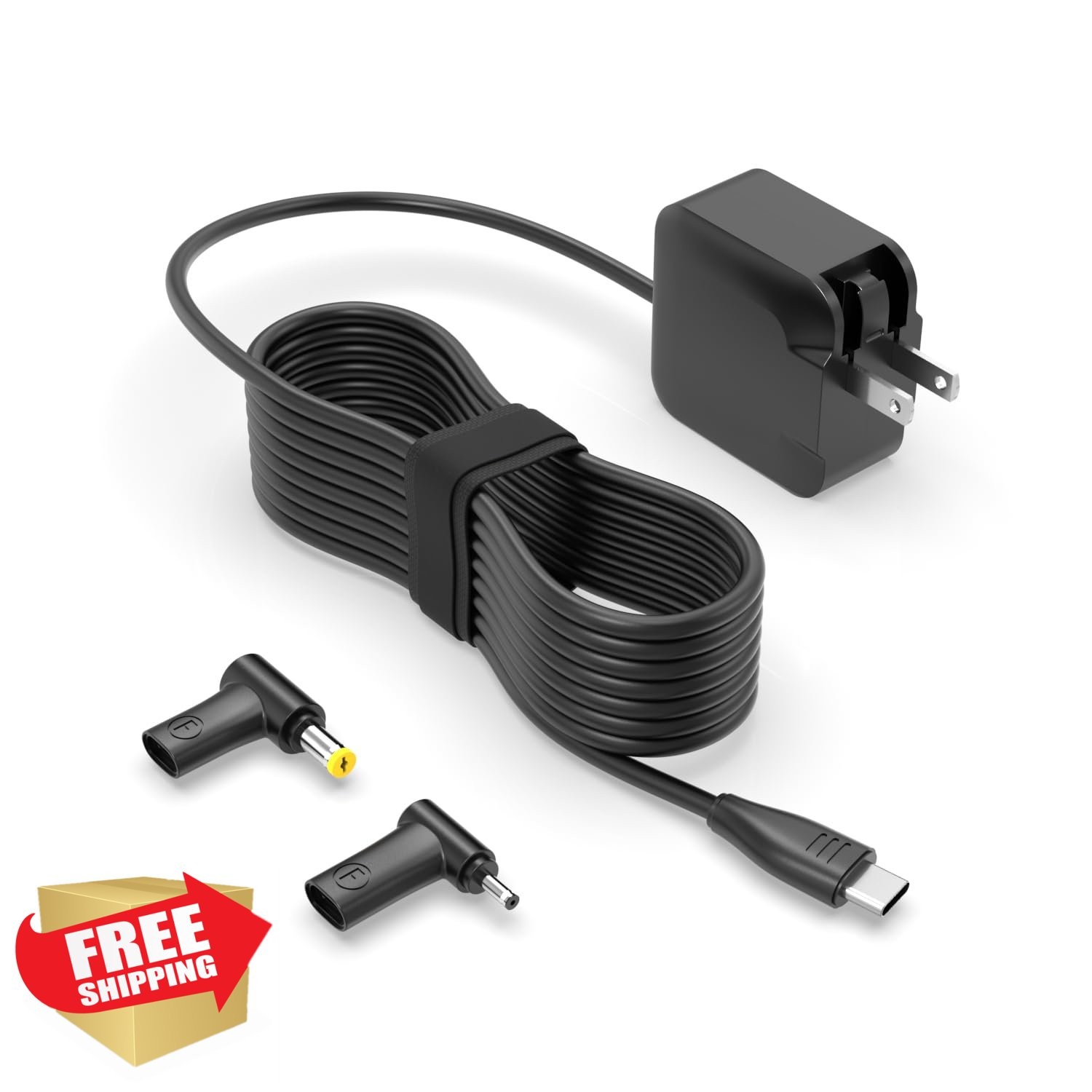 Superer 65W USB-C PD Mini Charger for LG Gram Acer Chromebook Spin Swift Aspire