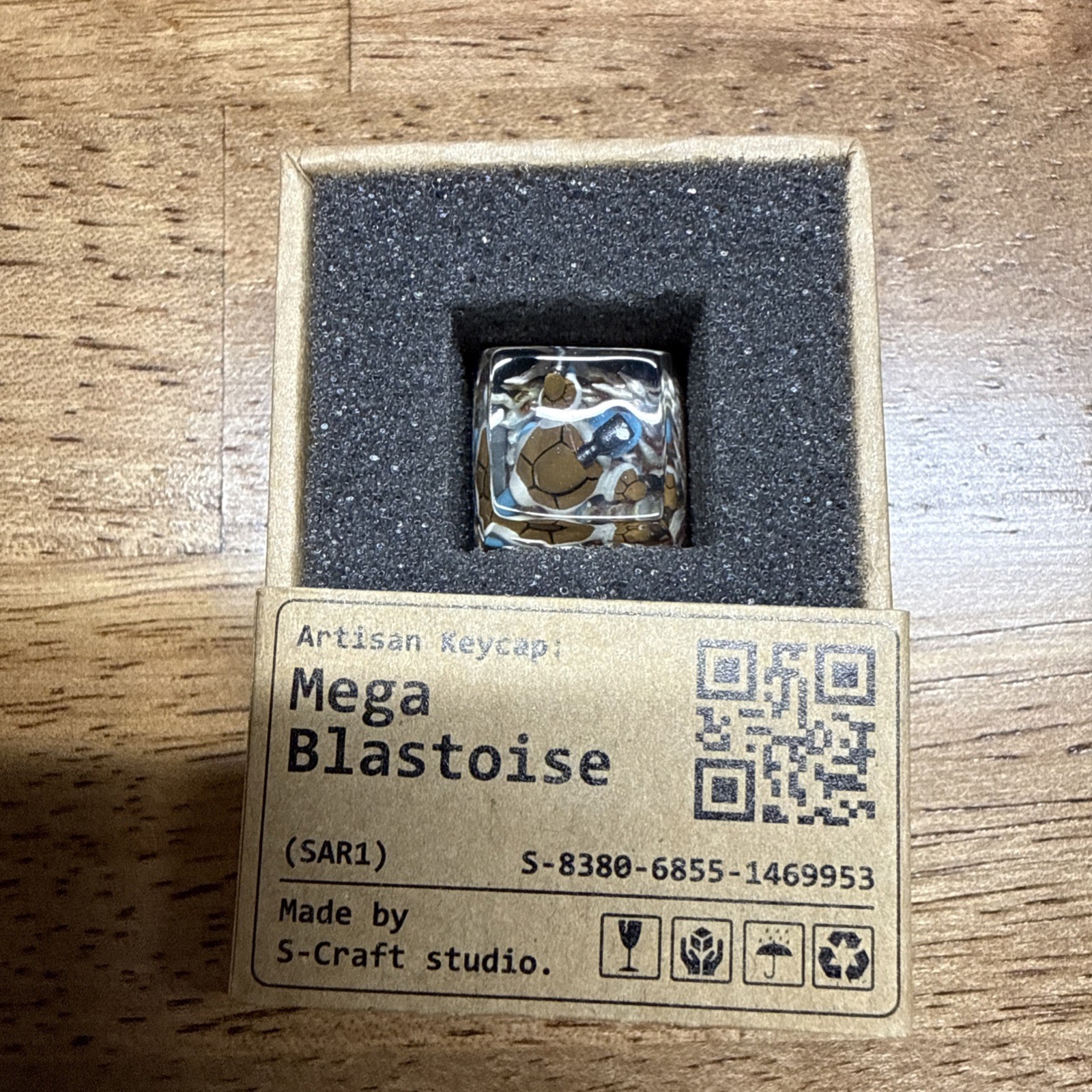 S-Craft MEGA BLASTOISE Artisan Pokemon Keycap