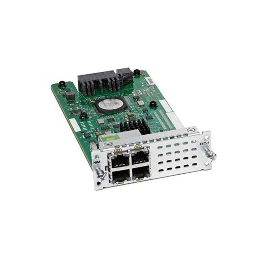 Cisco NIM-ES2-4 ISR 4000 Series 4x Gigabit Ethernet RJ-45 Router Module